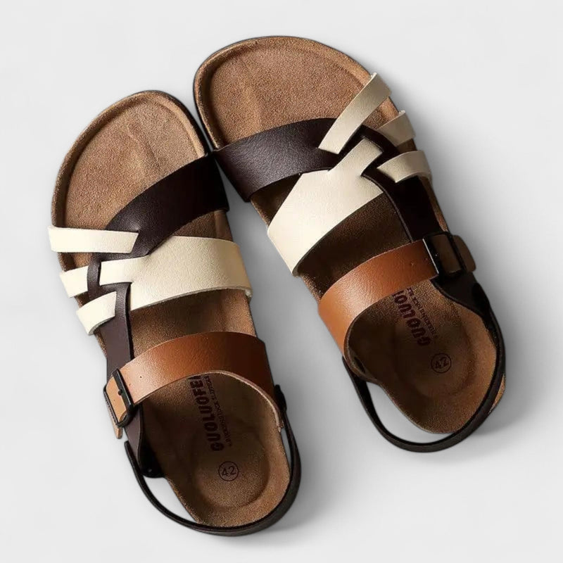 Sandalias brillantes