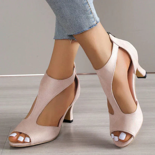Elora™ - Sandalias ortopédicas con tacón 