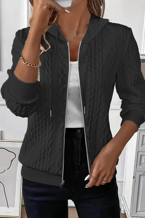 Lena™ - Sudadera con capucha y cremallera 