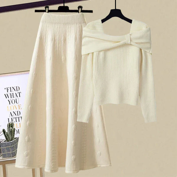 Elle™ | Hermoso conjunto de dos piezas con lazo