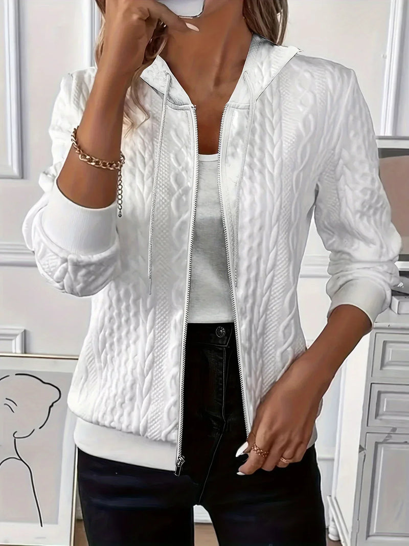 Lena™ - Sudadera con capucha y cremallera 