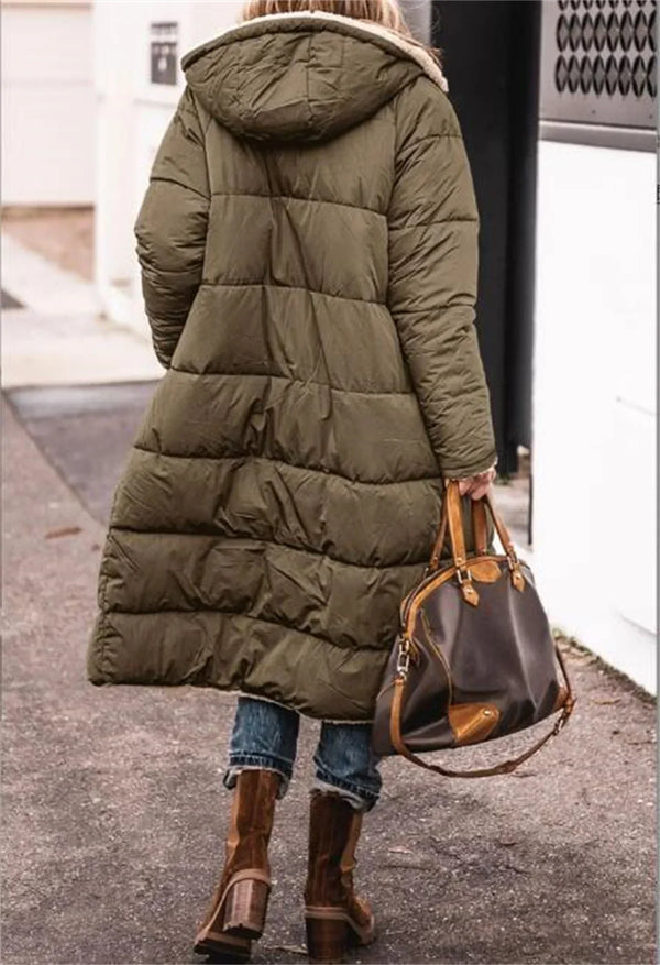 Marije | Chaqueta acolchada cálida con capucha