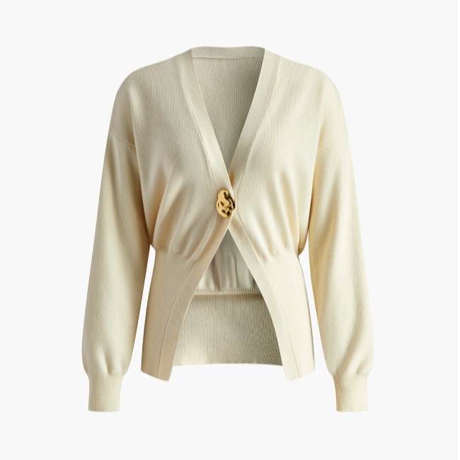 Alora | Elegante suéter-cárdigan