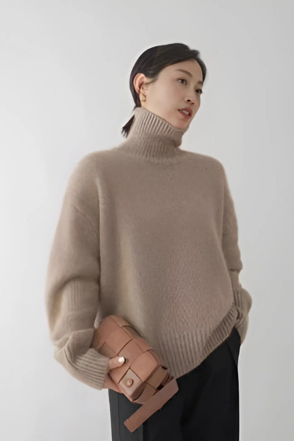 Larine | Suéter de cuello alto