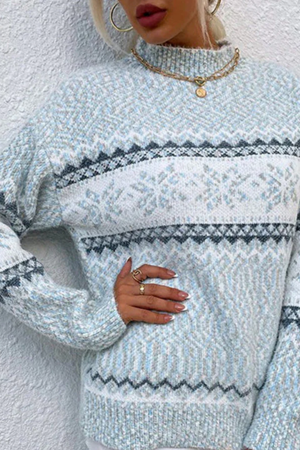 Bella - Suéter suave de cuello alto 