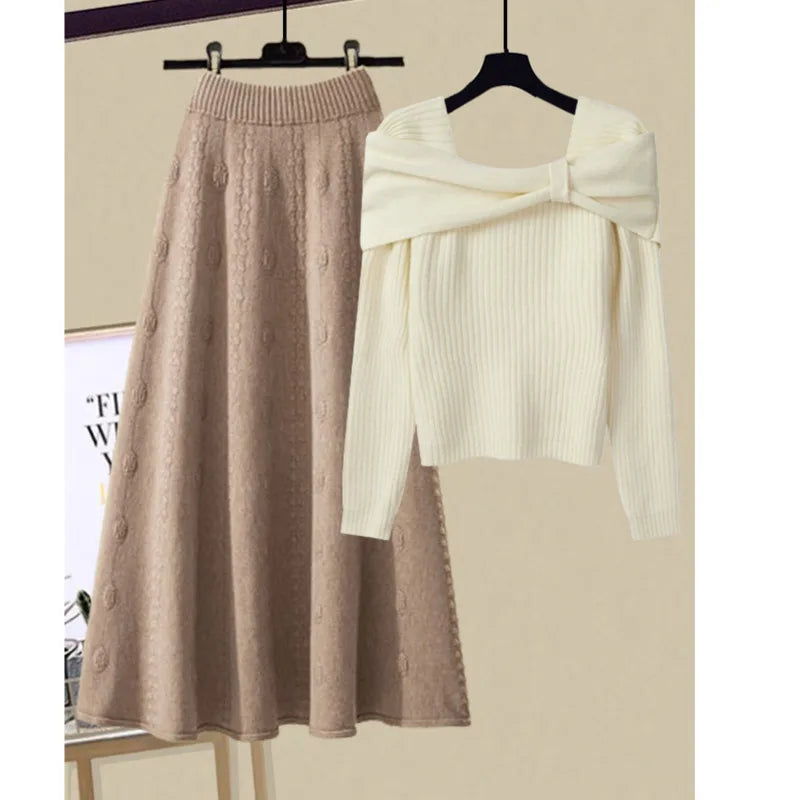 Elle™ | Hermoso conjunto de dos piezas con lazo