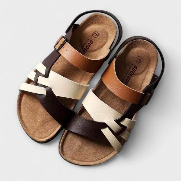 Sandalias brillantes