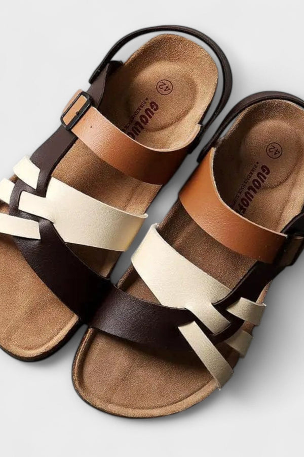 Sandalias brillantes