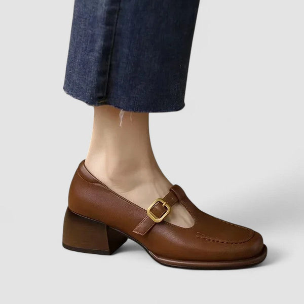 Elizabeth™ – Zapatos Mary Jane ortopédicos con tira en T
