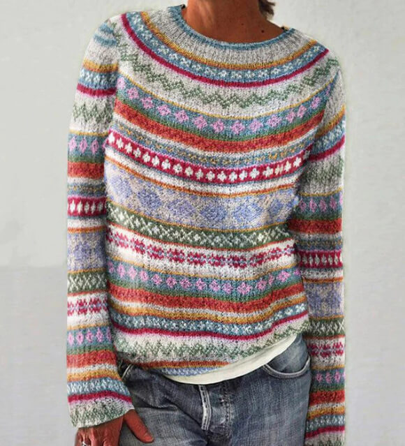 Soley - Suéter multicolor 