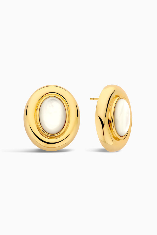 Pendientes de perlas Giselle | Oro 