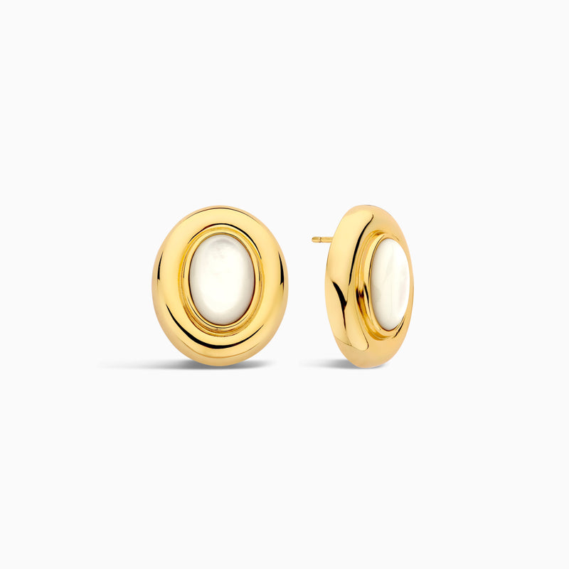 Pendientes de perlas Giselle | Oro 