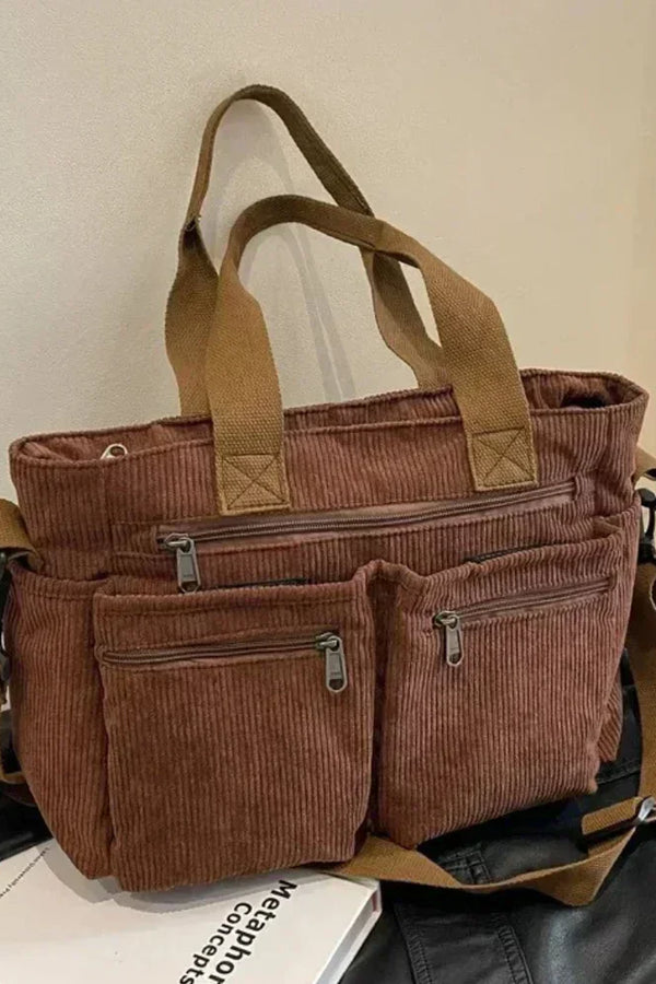 Lina™ - Bolsa con cordón y detalles hechos a mano