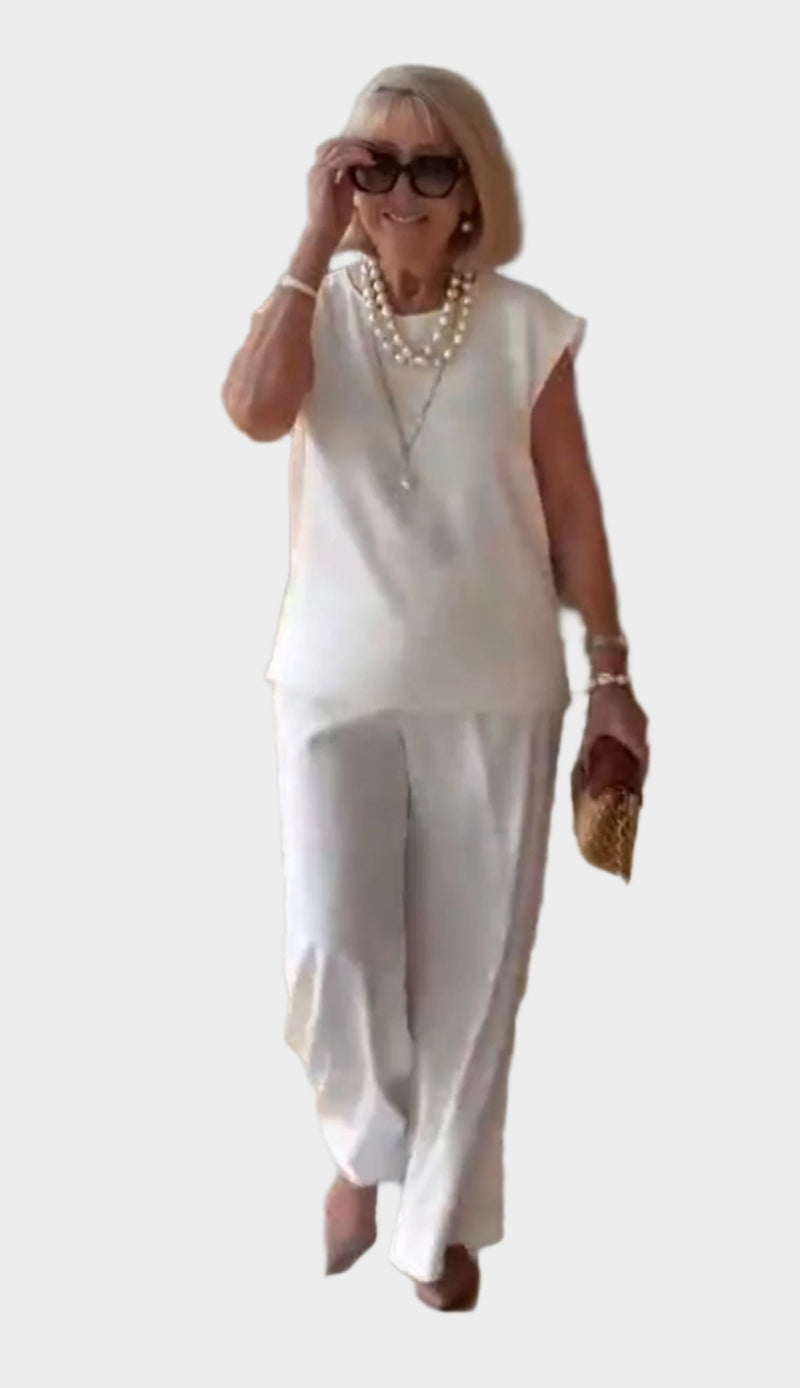 Conjunto de ropa elegante y cómodo