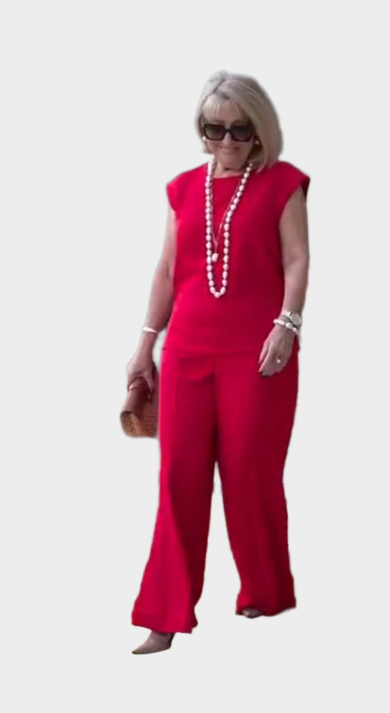 Conjunto de ropa elegante y cómodo