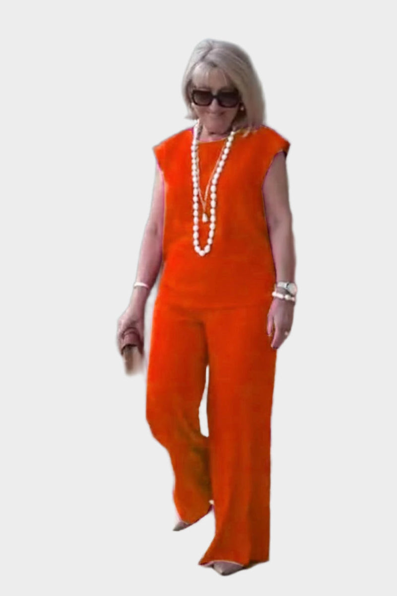 Conjunto de ropa elegante y cómodo