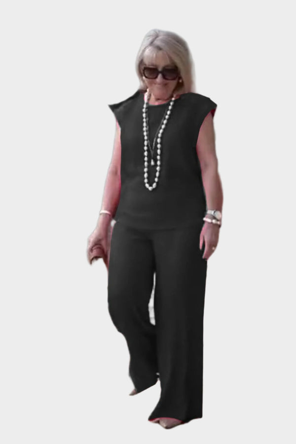 Conjunto de ropa elegante y cómodo