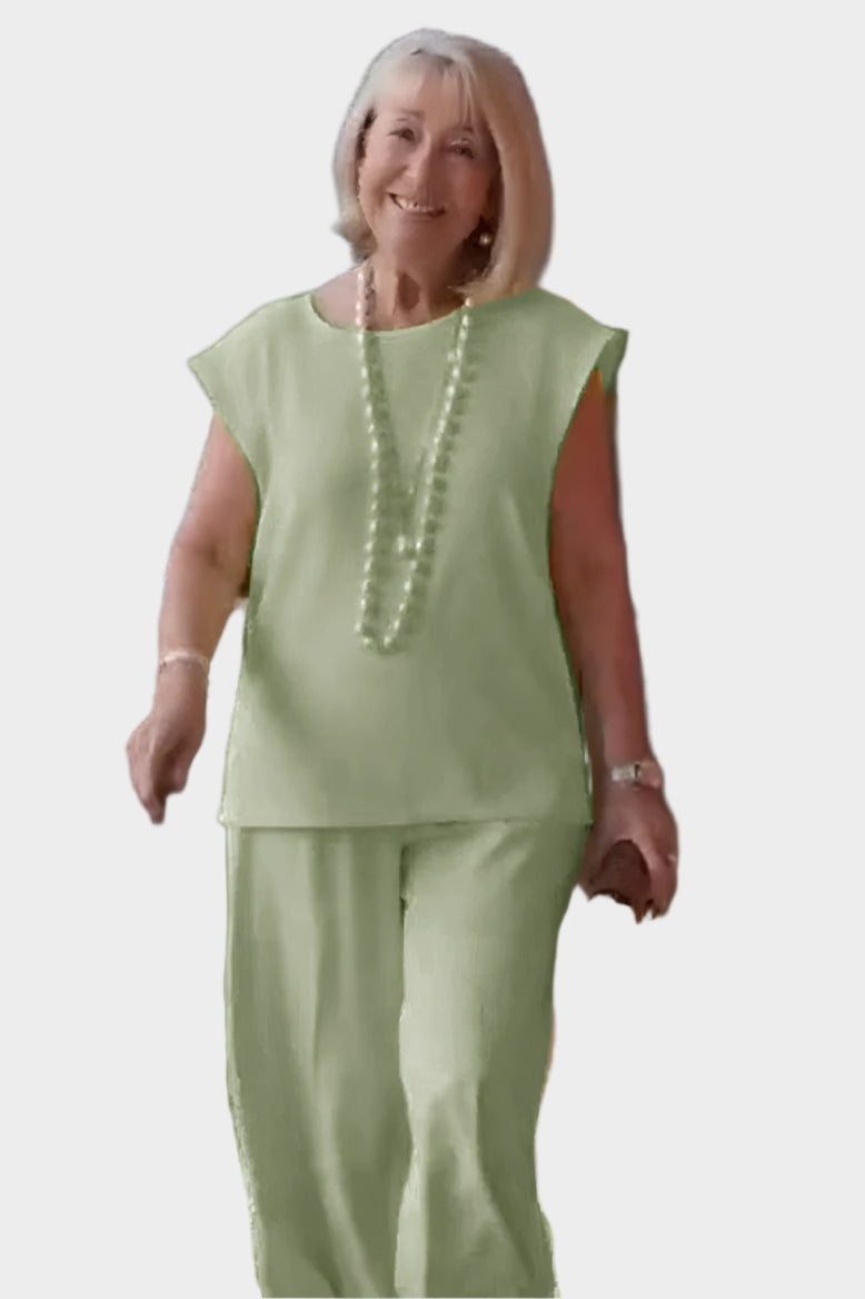 Conjunto de ropa elegante y cómodo