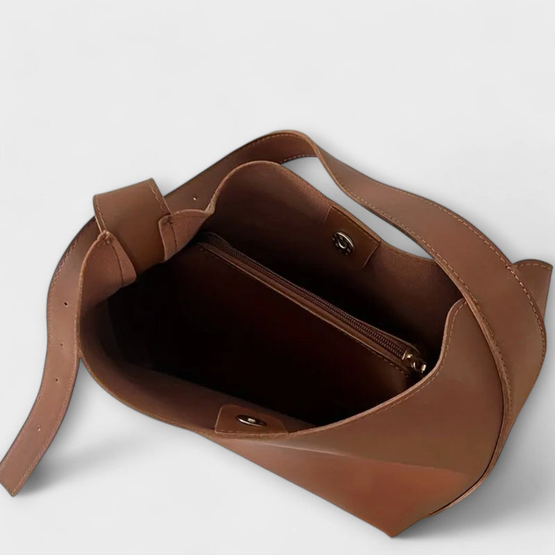 Olivia – Elegante bolso de hombro de piel