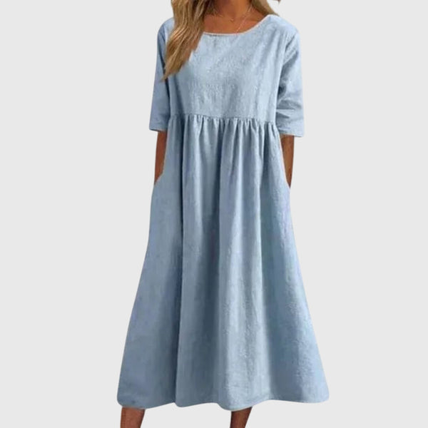 Haisley™ | Elegante vestido de manga corta