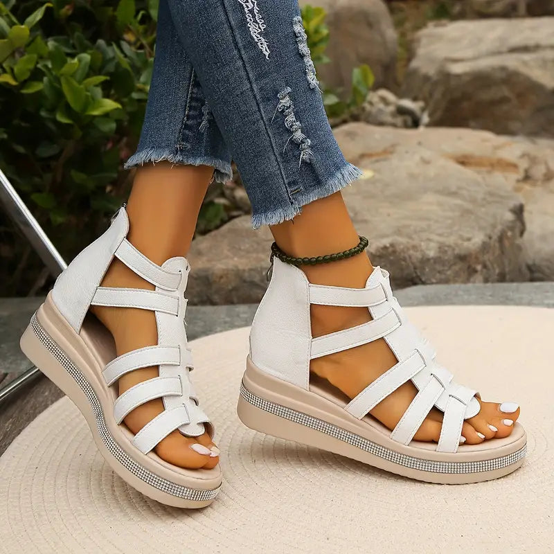 Axelle | Elegantes sandalias de cuña