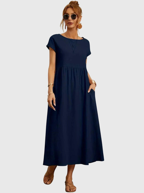 Giselle™ - Vestido informal con bolsillos