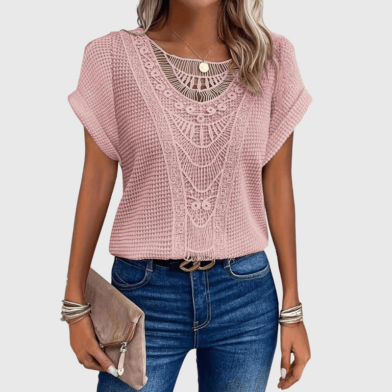 Pearl™ | Elegante blusa estilo ibicenco