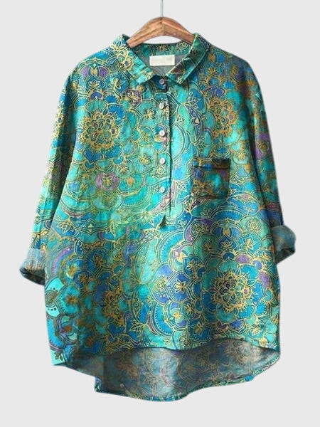 Valeria™ - Blusa con estampado floral