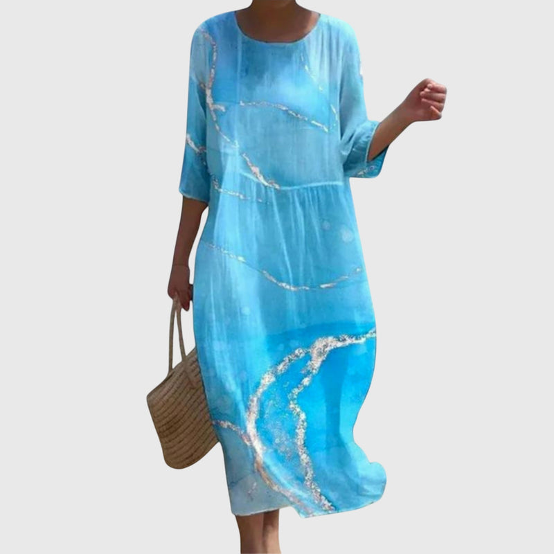 Hayley™ | Elegante vestido largo floral