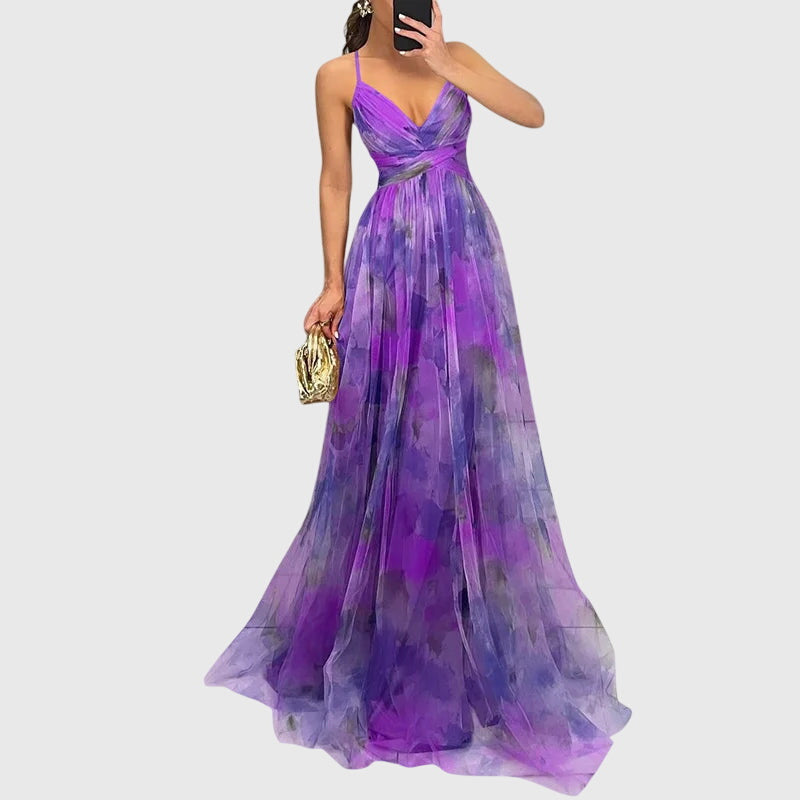Giselle™ | Vestido largo floral