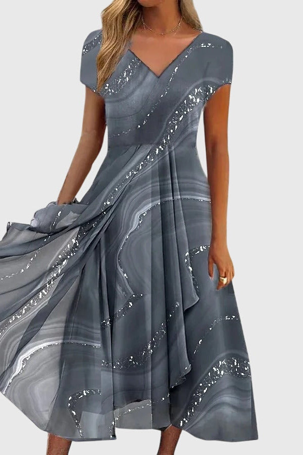 Aubrielle™ | Vestido midi fluido