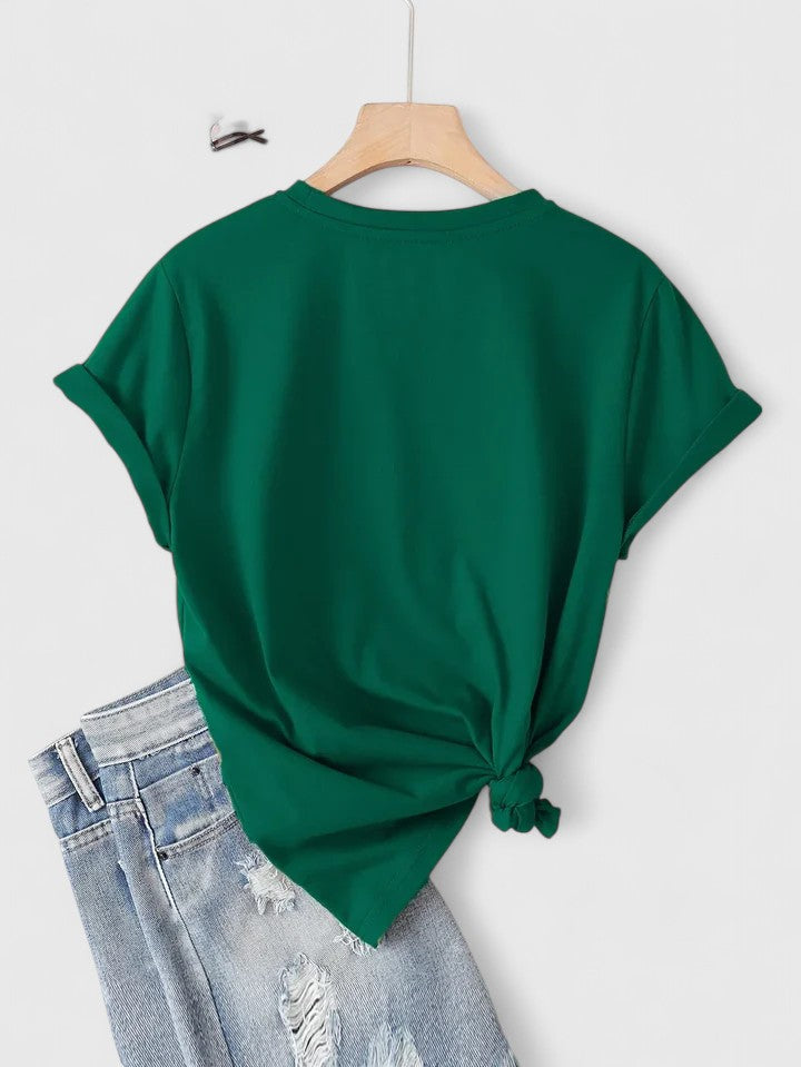 Ivanelle | Camiseta cómoda de manga corta