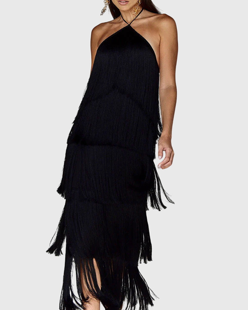 Artiselle™ - Vestido con borlas