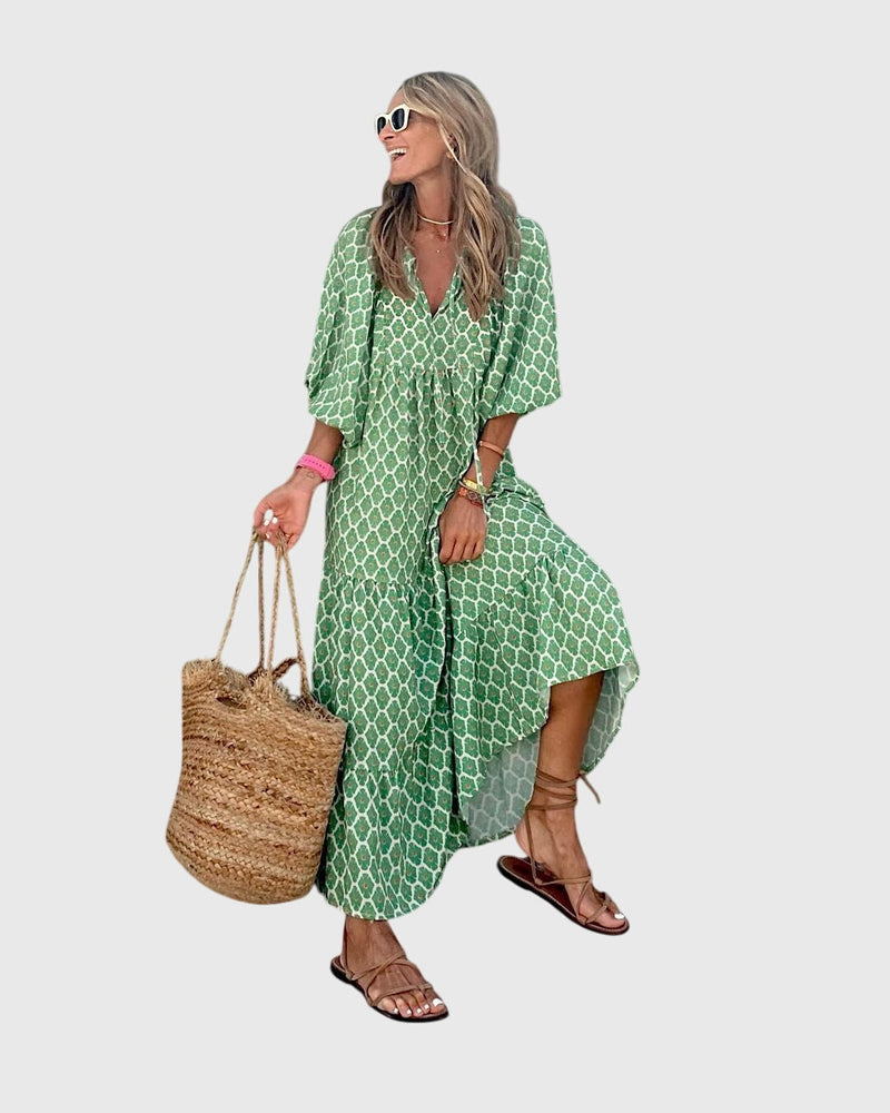 Sarah™ - Vestido largo bohemio