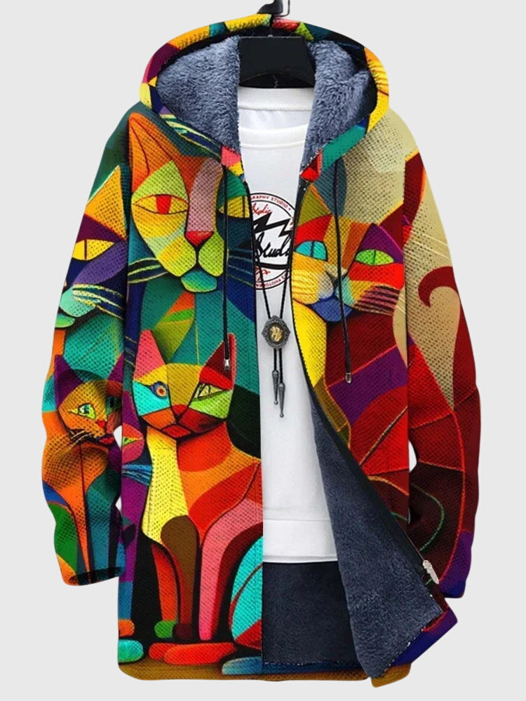 Anna™ - Chaqueta con estampado artístico