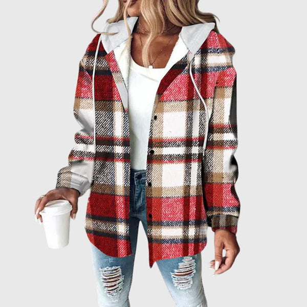 Martina™ | Chaqueta de malla con botones para mujer