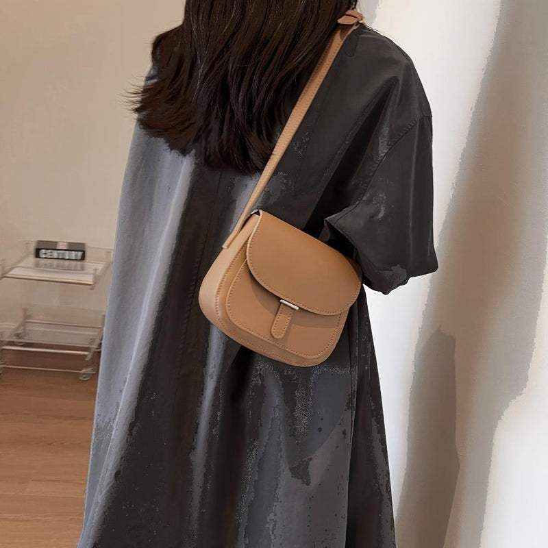 Aria™ Retro Grace | Elegante bolso bandolera Saddle