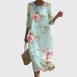 Hayley™ | Elegante vestido largo floral