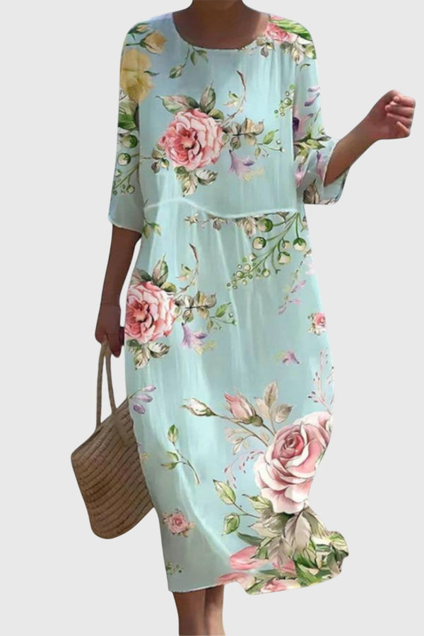 Hayley™ | Elegante vestido largo floral