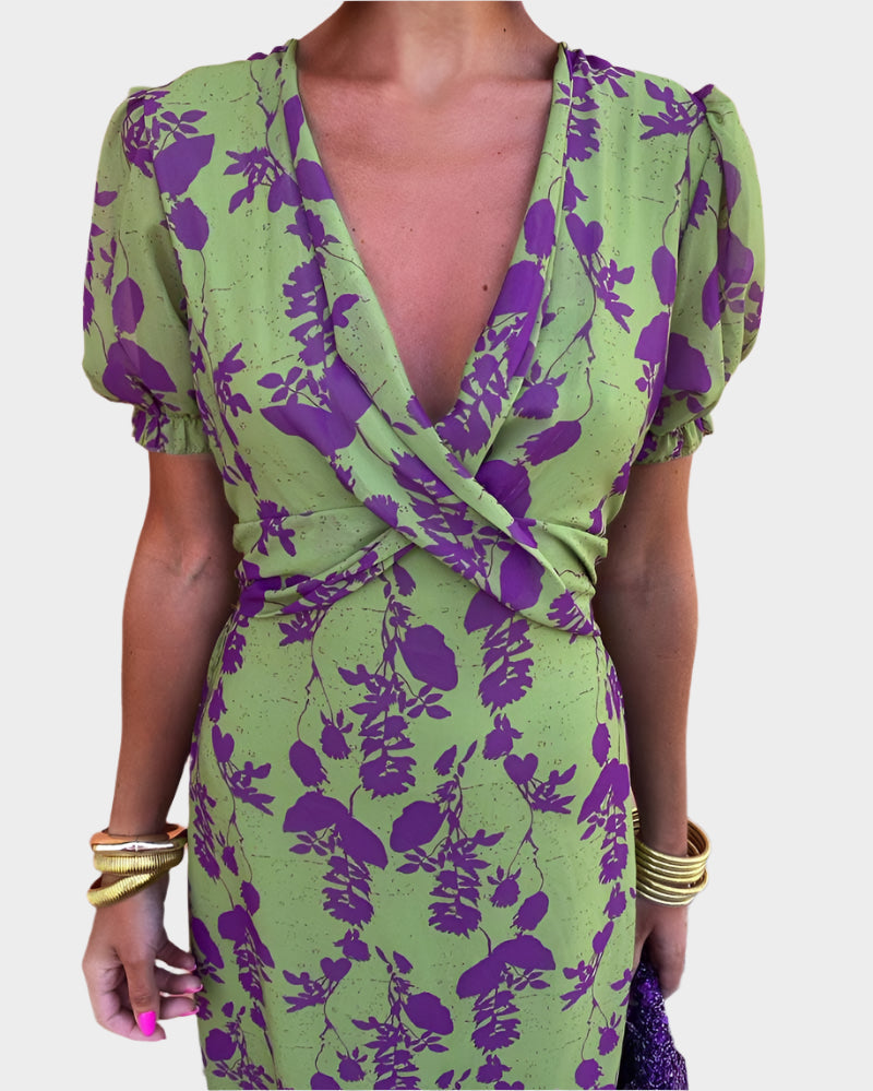 Vestido de mujer con flores