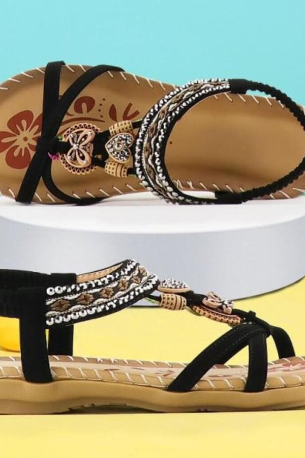 Havana | Sandalias con banda elástica y plataforma suave