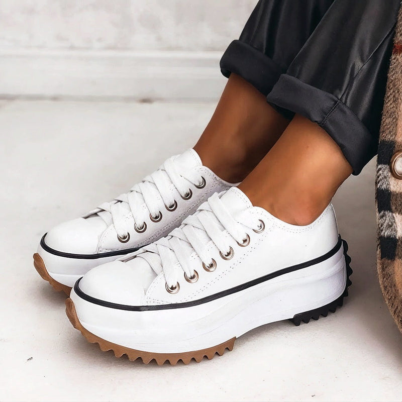 Elvina | Zapatos cómodos con tacones gruesos 
