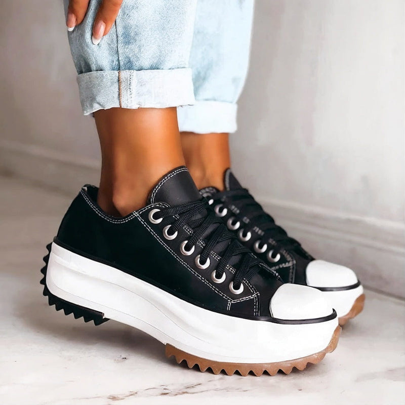 Elvina | Zapatos cómodos con tacones gruesos 