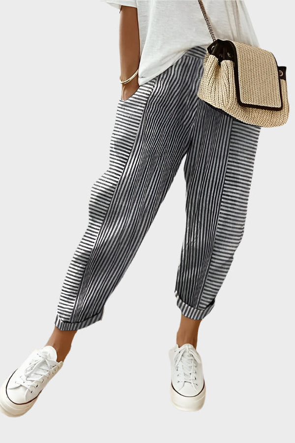 Pantalones de rayas