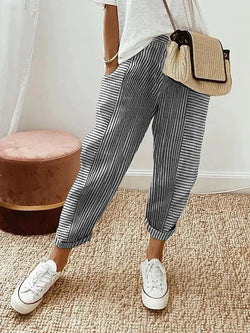 Donna™ - Pantalones de rayas