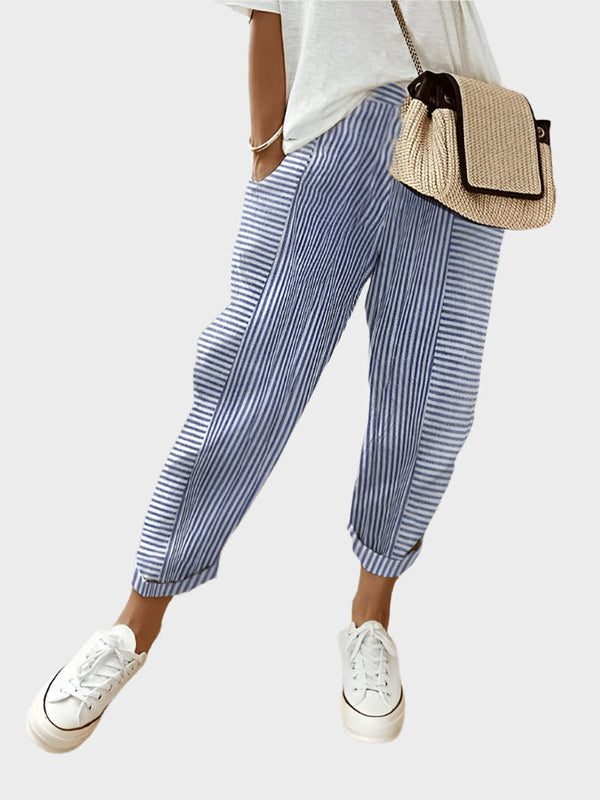 Pantalones de rayas