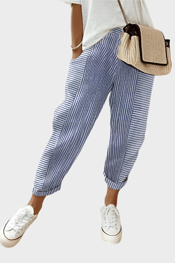 Pantalones de rayas