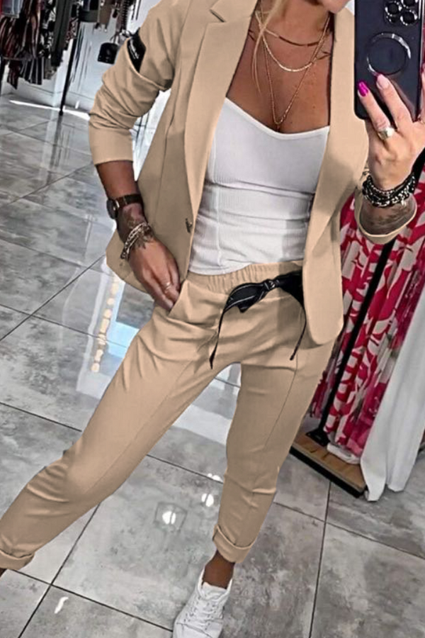 Malou | Elegante conjunto de blazer y jogger