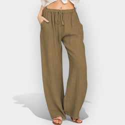 Pantalones de lino aireados
