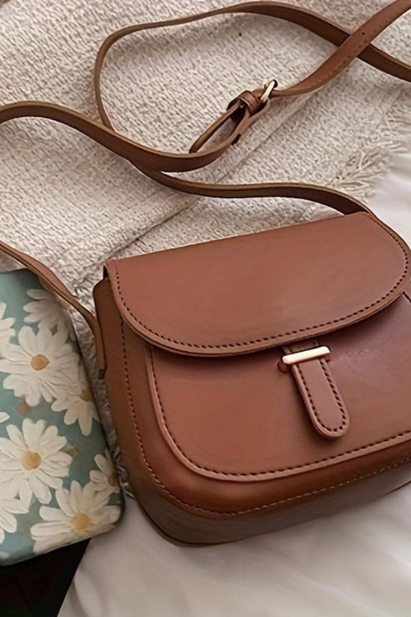 Aria™ Retro Grace | Elegante bolso bandolera Saddle